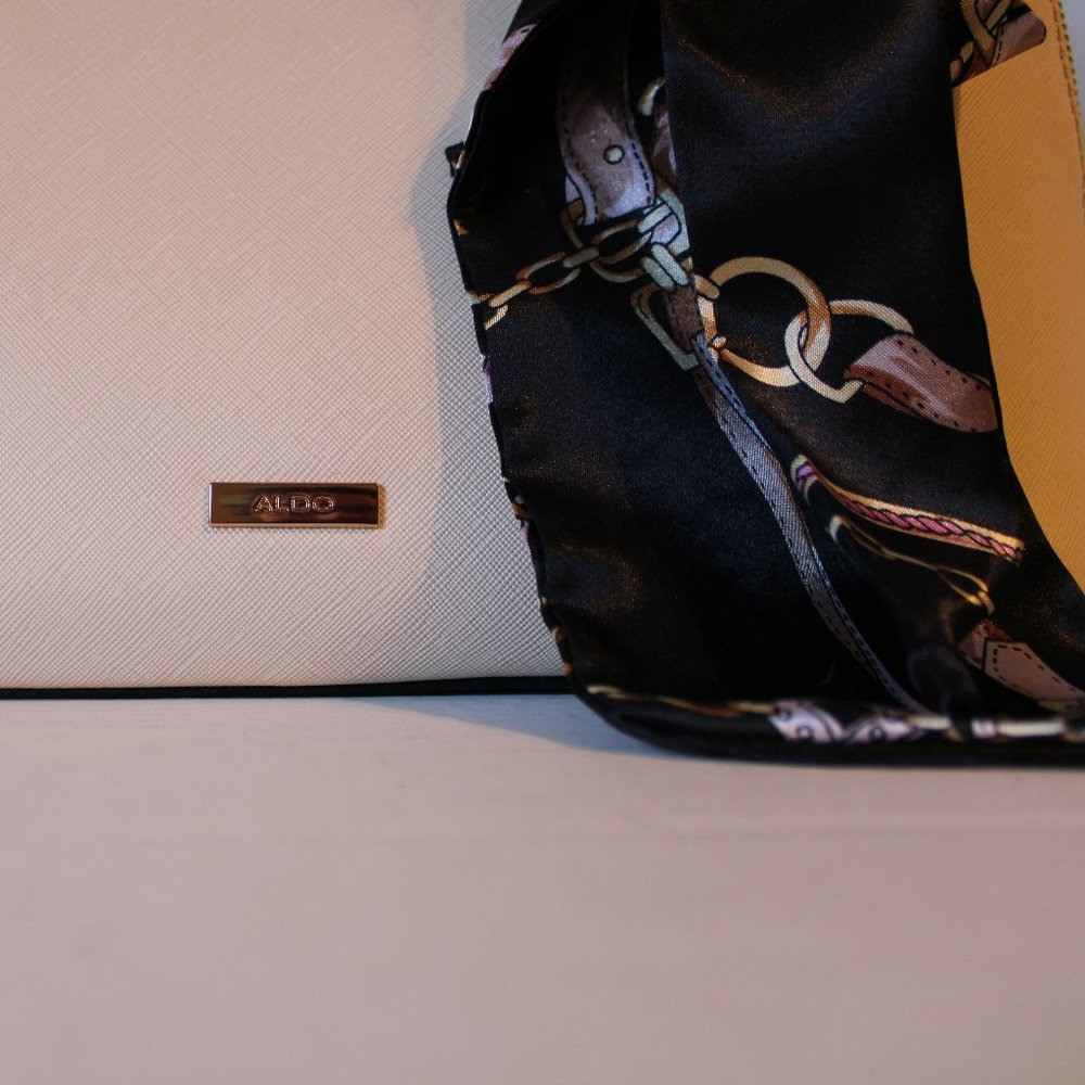 Aldo ivory handbag - Picture 3 of 5